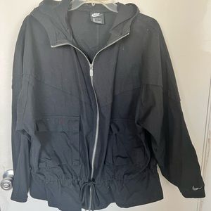 Oversized Nike jacket with hoodie